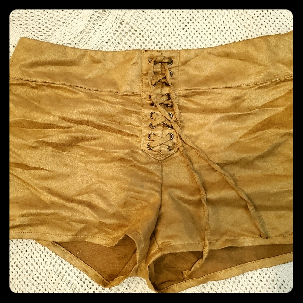 Tan shorts